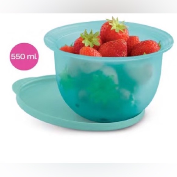 Tupperware Impressions Classic Mini Bowl Blue Color - Picture 2 of 4